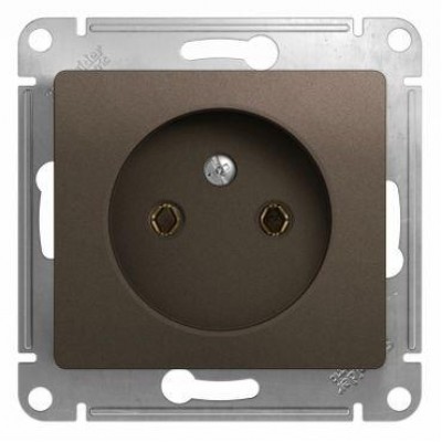 Розетка 1-м СП 1мод. Glossa 16А IP20 без заземл. механизм шоколад SE GSL000841 Розетка 1-м СП 1мод. Glossa 16А IP20 без заземл. механизм шоколад SE GSL000841